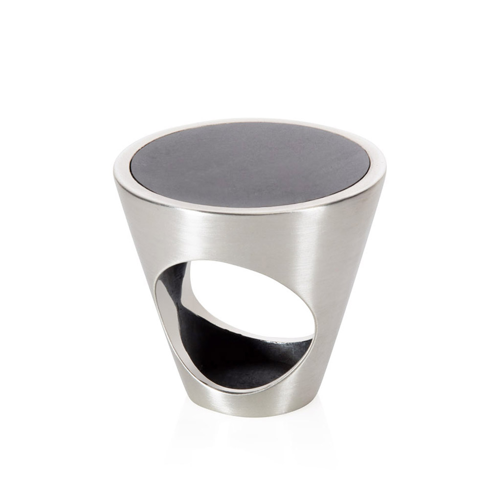 conical ring with iron ore